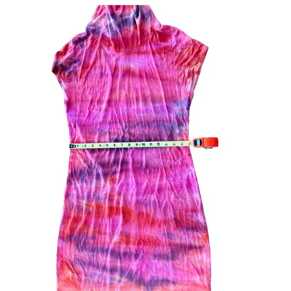 Raquel Allegra Tie-Dye Maxi Dress - Sunset Ombré Bohemian Bliss Size 2 (M) - Picture 6 of 11